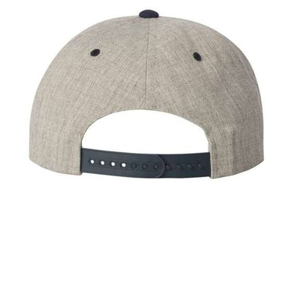 Heather Grey/ Navy - 6089M - BACK