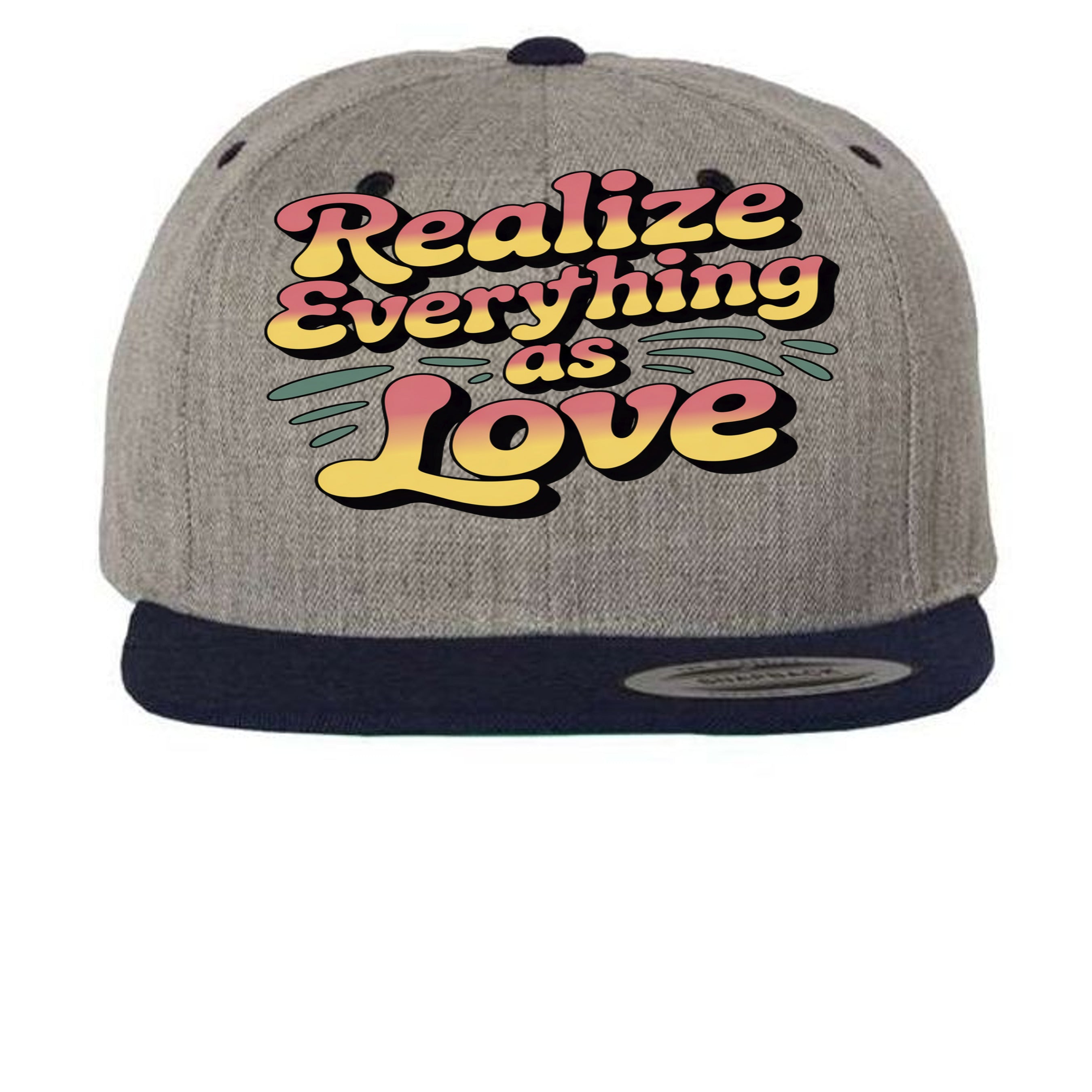 Heather Grey/ Navy - 6089M - FRONT